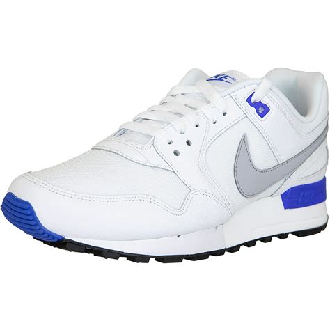 nike weiß blau